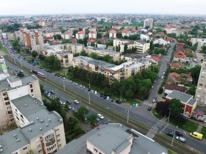 Schimbări de prioritate într-una din intersecțiile cartierului Aurel Vlaicu