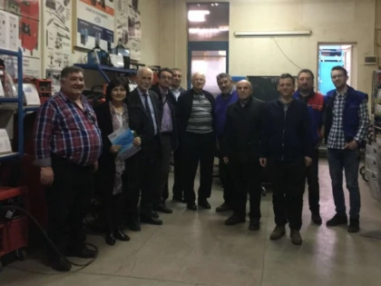 Școala de Sudură Arad a participat la o întâlnire a firmelor de profil, la Cluj Napoca