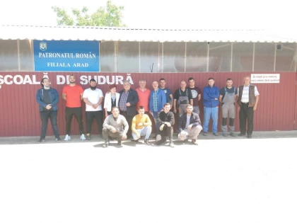 Școala de sudură Crișan – o nouă promoție
