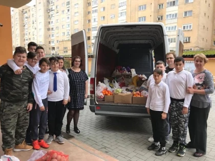 Şcoala Gimnazială ,,Aurel Vlaicu”, parte a Campaniei „Săptămâna legumelor şi fructelor donate”