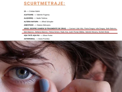 Scurtmetraj realizat în cadrul Festivalului Underground din Arad, pe lista filmelor eligibile pentru Premiile Gopo 2026