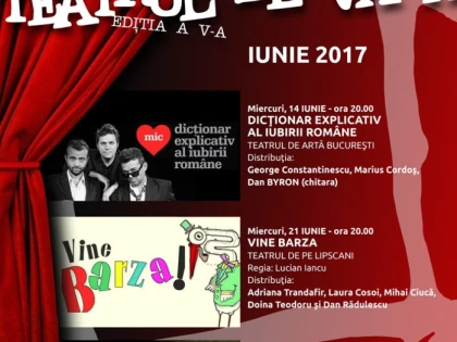 Se dă startul spectacolelor de la Teatrul de Vară