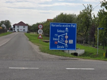 Se deviază circulația de pe drumul Seleuș-Șicula