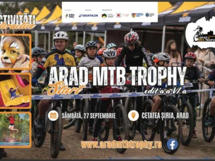 Se fac înscrieri la a șasea ediție a Arad MTB Trophy, competiția revine în Cetatea Șiriei