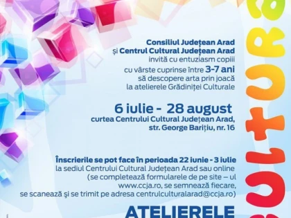 Se fac înscrieri la „Grădiniţa Culturală”