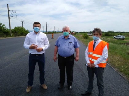 Se finalizează lucrările de reparații pe DN7, între Arad și Vladimirescu