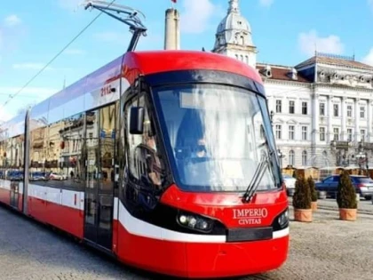 Se oprește circulaţia tramvaielor pe tronsonul Piața Romană-Gara Aradul Nou