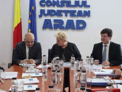 Ședința de bilanț BRECO, găzduită de Consiliul Județean Arad