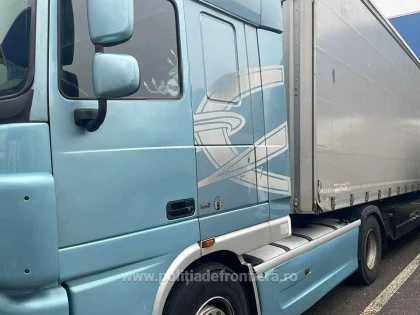 Semiremorcă în valoare de 30.000 de euro, căutată de autoritățile din Germania, descoperită în PTF Nădlac II