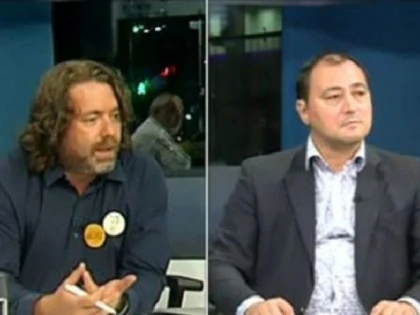 Senatorul USR, Mihai Goțiu, agresat de Mirel Palada în studioul B1 TV