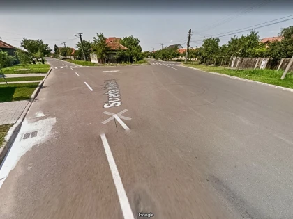 Sens giratoriu provizoriu în cartierul Bujac