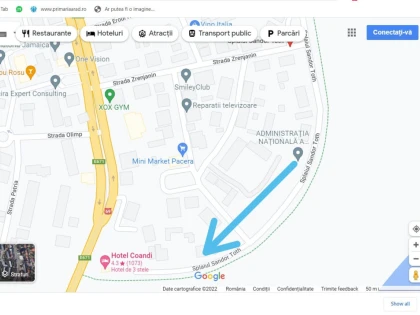 Sens unic pe Splaiul Toth Șandor