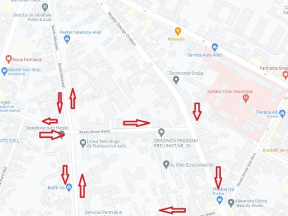 Sens unic pe strada Simion Balint