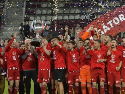 Sepsi OSK câștigă pentru a doua oară la rând Cupa României și merge în Conference League!