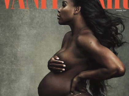 Serena Williams a pozat nud pentru coperta unei reviste