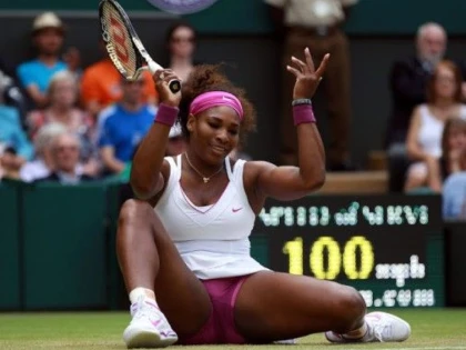 SERENA WILLIAMS, BEATA LA WIMBLEDON. VEZI VIDEO