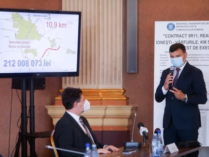 Sergiu Bîlcea: ,,Trei drumuri modernizate pentru 35.000 de cetățeni”