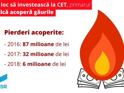 Sergiu Vlad (USR): ”În loc să investească la CET, Falcă acoperă găurile”
