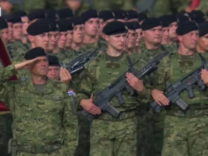 Serviciul militar obligatoriu revine în Croația. Aproximativ 800 de tineri au început pregătirea