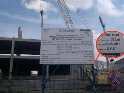 Şi te-ai dus, dulce minune! Stadionul UTA mai aşteaptă...