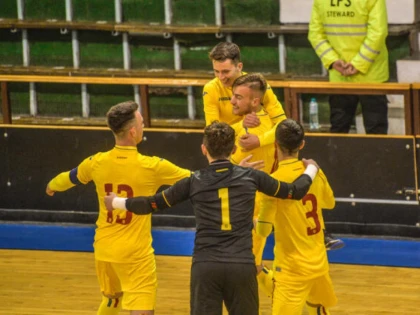 Şimăndanul Narcis Jurj a reuşit o "dublă" pentru naţionala U19 de futsal