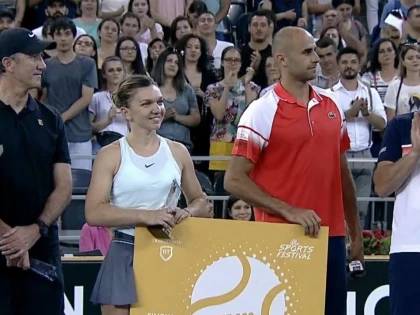 Simona Halep şi Marius Copil au făcut spectacol la Sports Festival