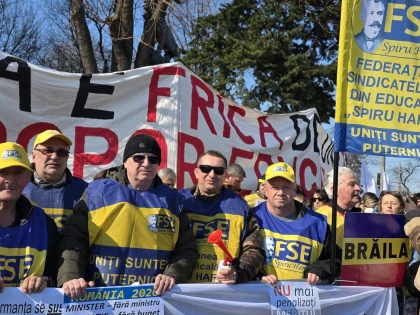Sindicatele din Educație cer Parlamentului să respingă noua Lege a salarizării