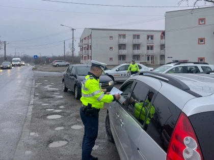 Sirenele poliției și ale jandarmilor au răsunat „cu dedicații'', pe Tarafului