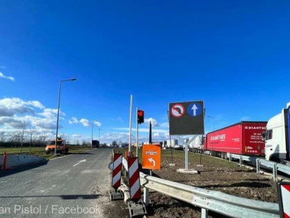 Sistem pilot pentru cântărirea din mers a autocamioanelor în Vama Nădlac 2