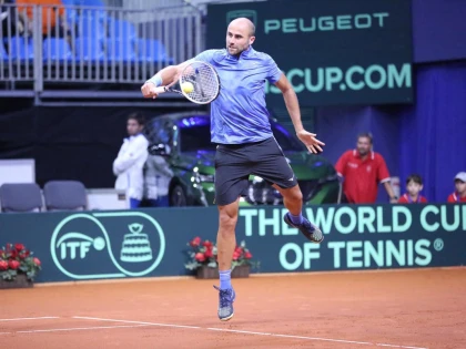 Slovacia a învins România cu 3-1, în Cupa Davis: arădeanul Copil a pierdut ambele meciuri