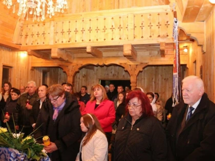 Slujbă de înviere la Bisericuţa Ortodoxă din cadrul Campusului UVVG Arad