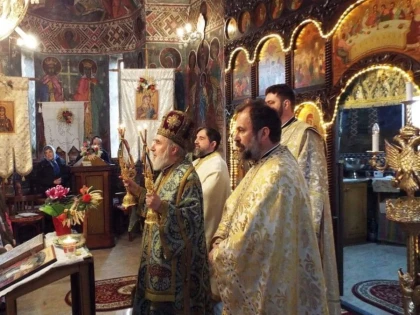 Slujire arhierească în Parohia Horia