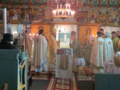 Slujire Arhierească la Parohia Chelmac, în Duminica Vameșului și Fariseului