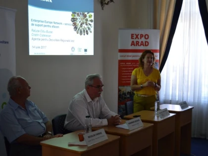 Societățile arădene - interesate de parteneriatele internaționale