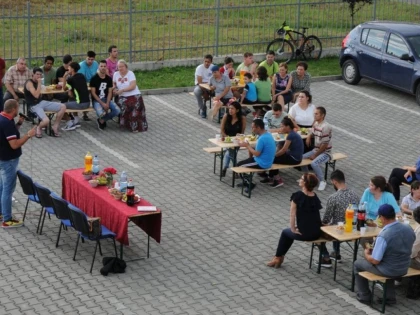 Sociologul Luca Vincenti s-a întâlnit cu tinerii de la Centrul Social cu Destinaţie Multifuncţională