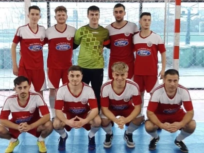 Şoimii Şimand este a doua în seria de vest a ligii secunde la futsal