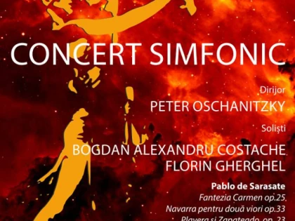 Soliști de seamă, într-un concert fascinant sub bagheta maestrului Peter Oschanitzky