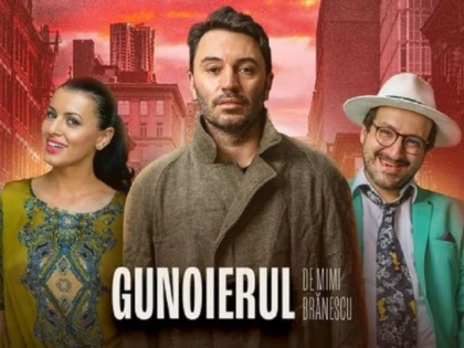Spectacolul „Gunoierul”, pe scena Teatrului de Vară Arad