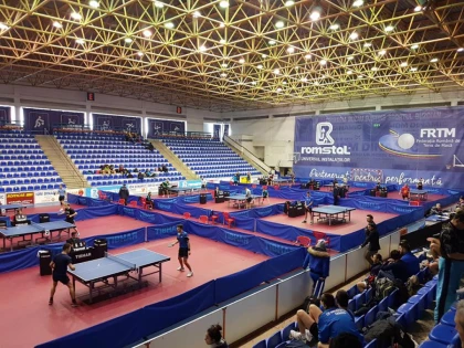 Speranțele la medalii stau în băieți, la Naționalele de tenis de masă!