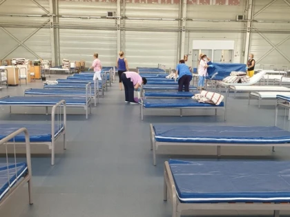 Spitalul Covid de la Expo, care a costat câteva milioane de euro și nu a folosit la nimic, se închide