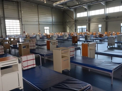 Spitalul de la Expo intră în „pâine“. Vor fi internați bolnavi cu COVID asimptomatici