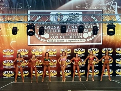 Sportivii arădeni, pe podium la fitness şi culturism