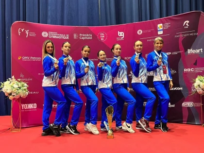 Sportivii de la CSM Arad au urcat pe podiumul balcanic de gimnastică aerobică! (FOTO)