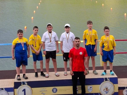Sportivii de la CSS „Gloria” Arad, două titluri de campioni naționali la Campionatul Național de Primăvară de kaiac-canoe
