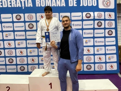 Sportivii de la CSȘ Gloria Arad, pe podium la Campionatele Naționale de judo U15 și U13