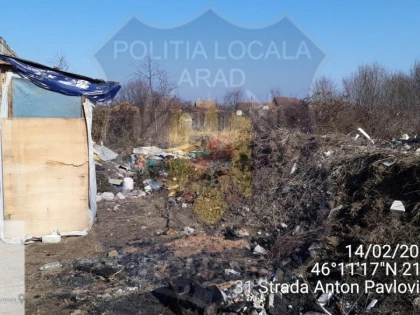 Strada Gelu, din Grădiște, raiul boschetarilor