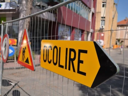 STRADA VASILE GOLDIS SE INCHIDE TIMP DE 10 ZILE