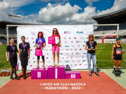 „Studenta” Liliana Dragomir a câștigat semimaratonul de la Cluj-Napoca