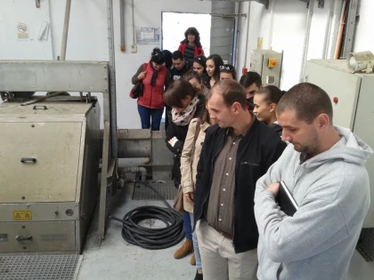 STUDENTI IN VIZITA LA STATIA DE EPURARE ARAD