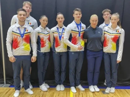 „Studenții” Popa și Branda au fost aproape de podium, la Cupa Mondială de aerobic